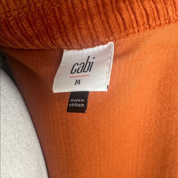 CAbi Burnt Orange Corduroy Jacket - Picture 7 of 11